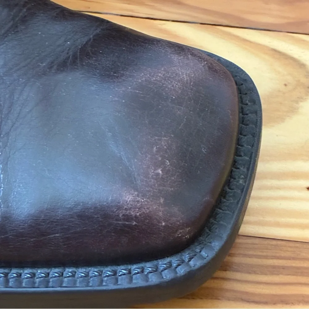 Kenneth Cole Reaction Leather Chelsea Boots Size 8 1/2